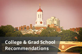 College & Grad School Recommendations